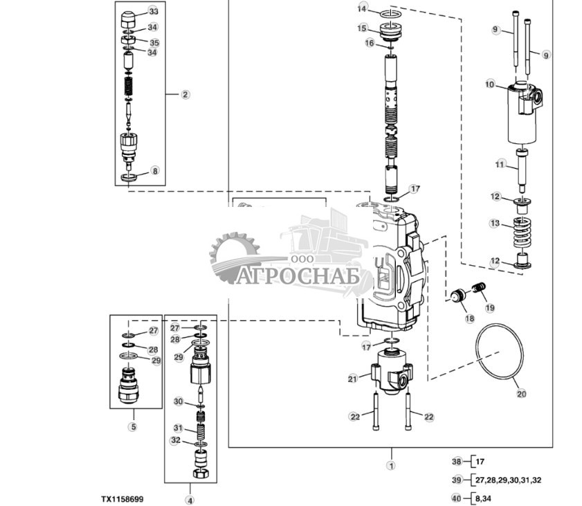 Секция рабочего хода, контур управления - ST2227 564.jpg